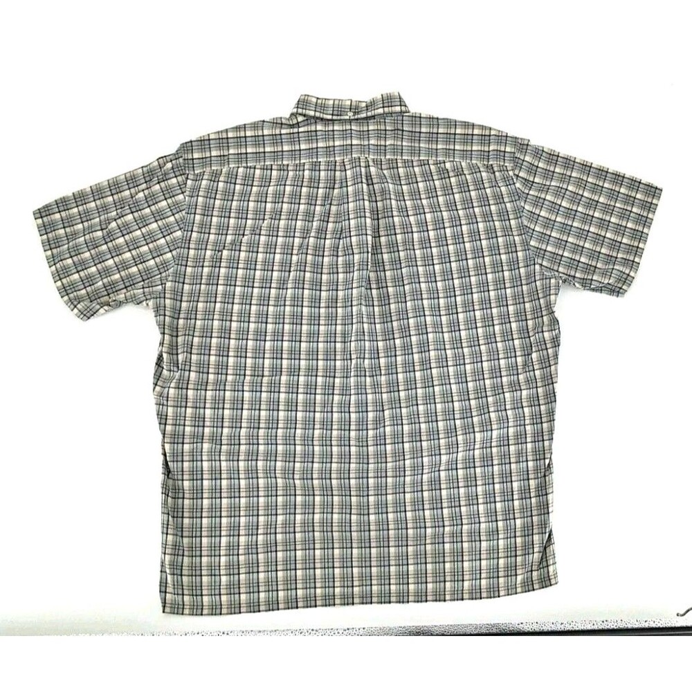 VTG Polo Ralph Lauren Greggor Plaid Button Down Shirt 100% Cotton Hong Kong Med - Picture 3 of 12